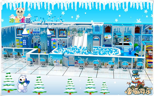 冰天雪地淘气堡238平方(图2)