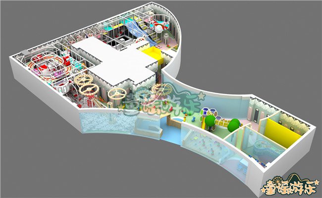 想在小区内投资室内淘气堡乐园该怎么考察？(图1)